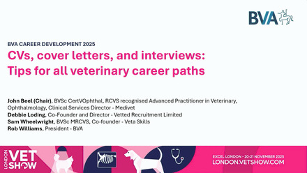 LVS 2025 Career Development: CVs, cover letters, and interviews - tips for all veterinary career paths.jpg