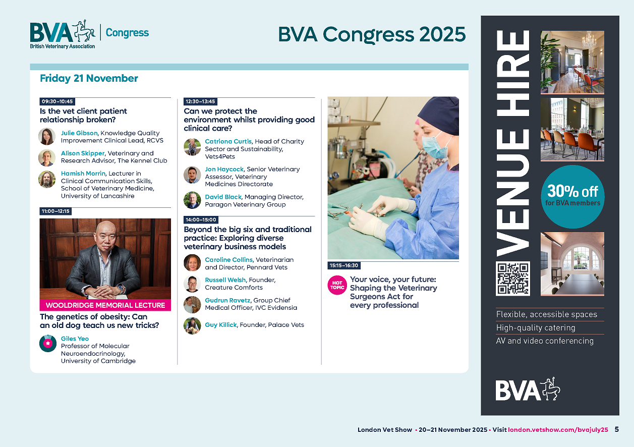 BVA Congress 2025 promgramme 2.png